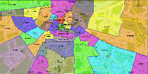 Cartina di Piacenza città